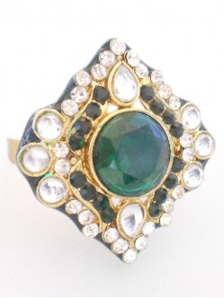 Kundan Finger Ring